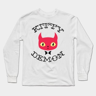 Kitty demon Long Sleeve T-Shirt